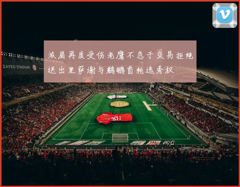 浓眉再度受伤老鹰不急于交易拒绝送出里萨谢与鹈鹕首轮选秀权